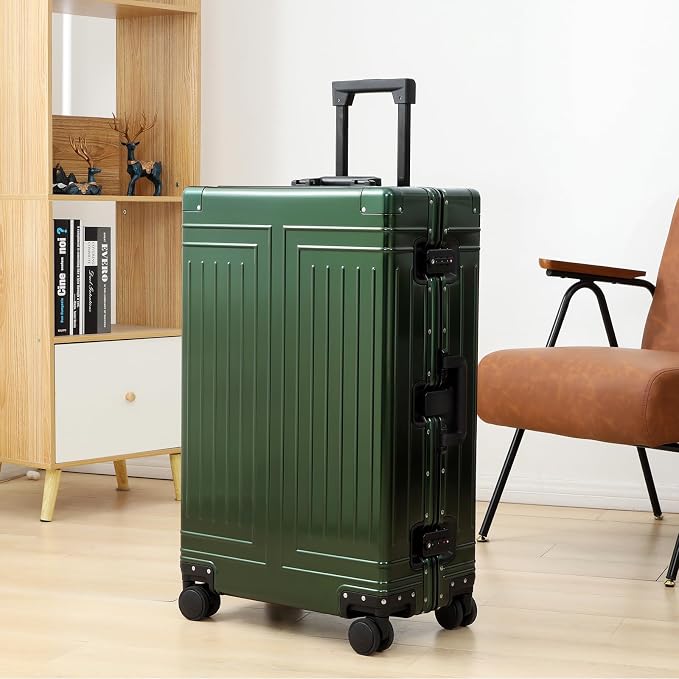 All Aluminum 20/28 Luggage Set，Cut from Whole Aluminum Sheet，22x14x9 Airline - Image 5