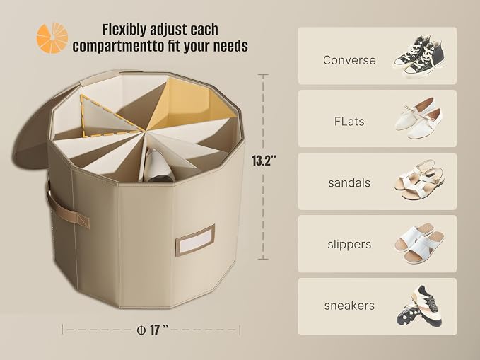 Vailando Shoe Organizer for Closet - Image 5
