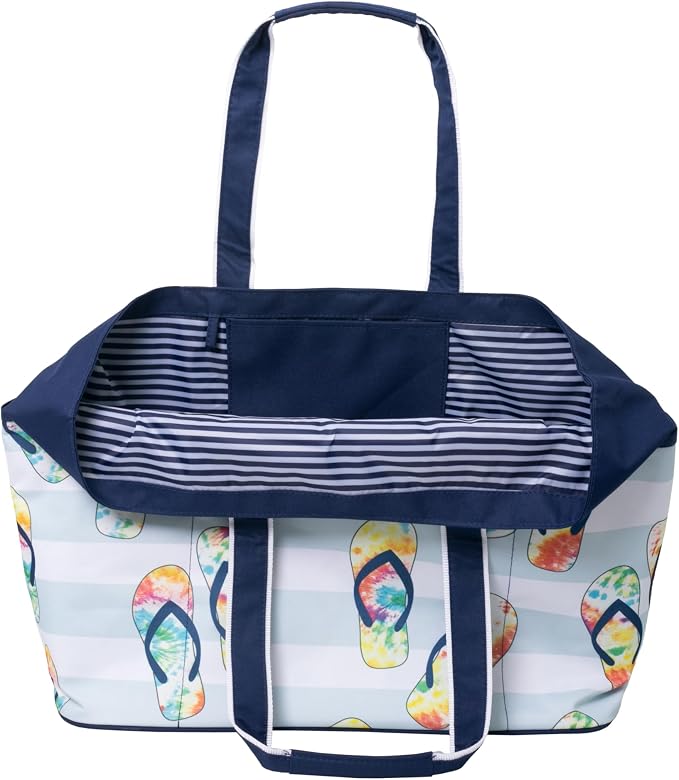 geckobrands Oversized Beach Tote – Large and Stylish Beach Bag - Image 3