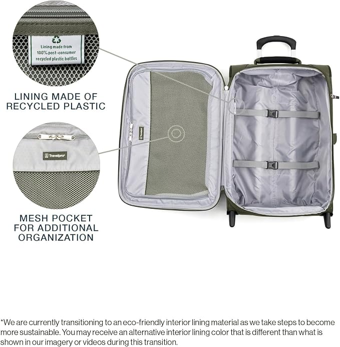 Travelpro Maxlite 5 Softside Expandable Upright 2 Wheel Checked Luggage - Image 5