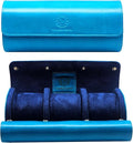Genuine Napa Leather Watch Roll Travel Case by CaliberWatch
