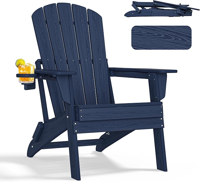 Folding Adirondack Chair by nevilywood