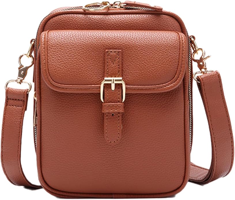 1060 Leather Crossbody Bags for Women Anti-Theft Vegan Purse by 1060BrandExperts