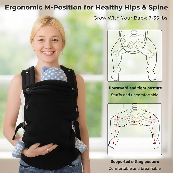 CycleMore Baby Carrier Newborn to Toddler - Image 2