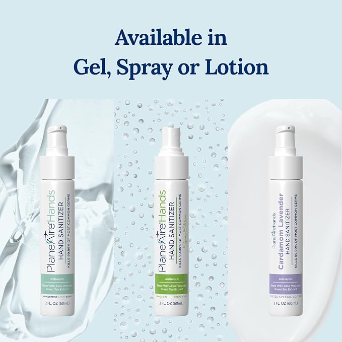 Cardamom Lavender Lotion Hand Sanitizer | Travel Size | Moisturizing Hand - Image 7