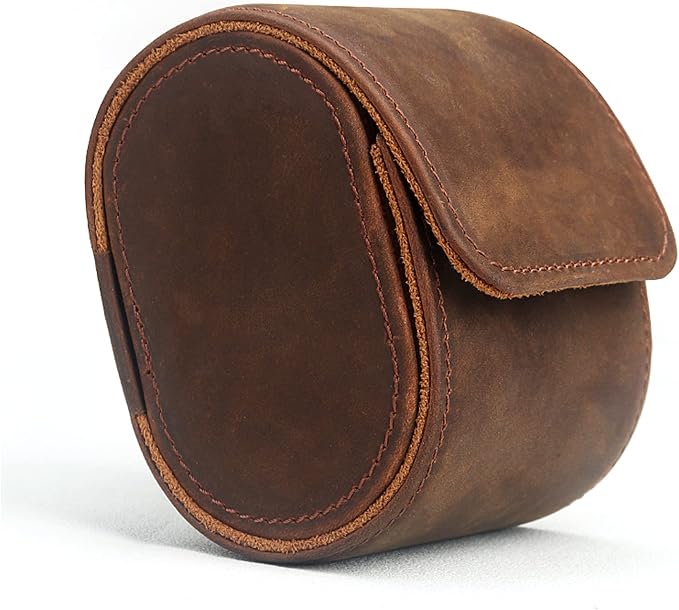 Longjet Watch Roll Travel Case for Men Portable Watches Organizer Box by LONGJETCRAFTINGTHECORELJ