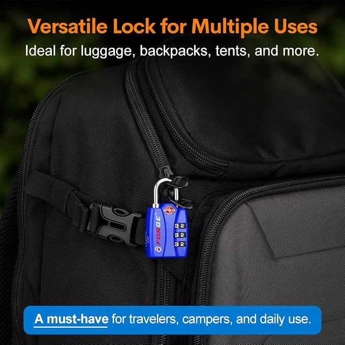 Forge TSA Luggage Combination Lock - Image 5