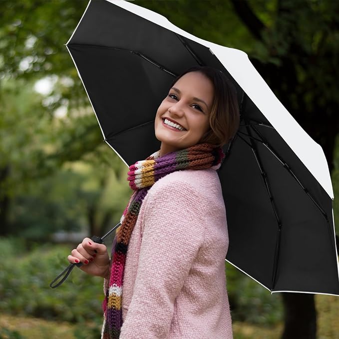 G4Free UPF 50+ UV Protection Large Travel Umbrella 42/46 Inch Auto Open Close - Image 8