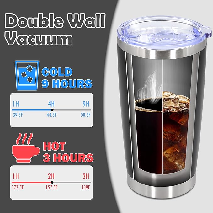 20oz Tumbler Stainless Steel Tumbler Cup - Image 5
