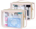 BAGSMART TSA Approved Toiletry Bag, Makeup Cosmetic Pouch Bag by BAGSMART