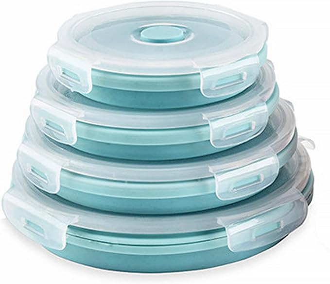 CARTINTS Silicone Collapsible Food Storage Containers-Prep/Storage Bowls by CARTINTS