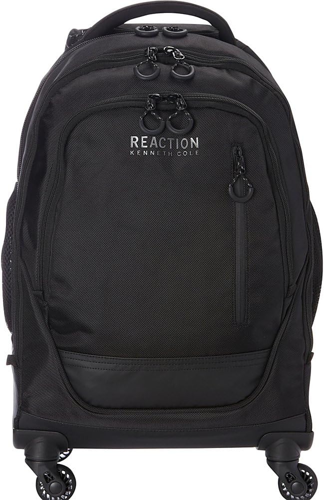 Kenneth Cole REACTION 17" Polyester Dual Compartment 4-Wheel Laptop Backpack - Image 3