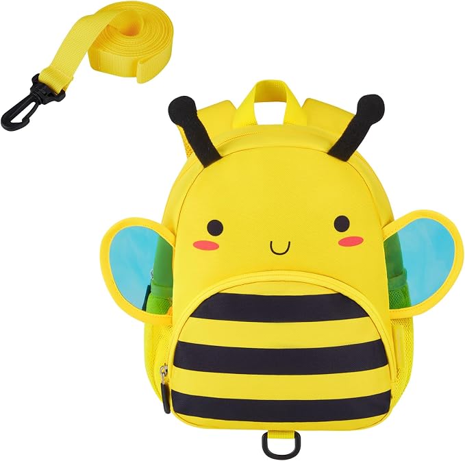 mommore Toddler Backpack for Girls Boys 2-4, 3D Cartoon Mini Kids Travel Bag by mommore
