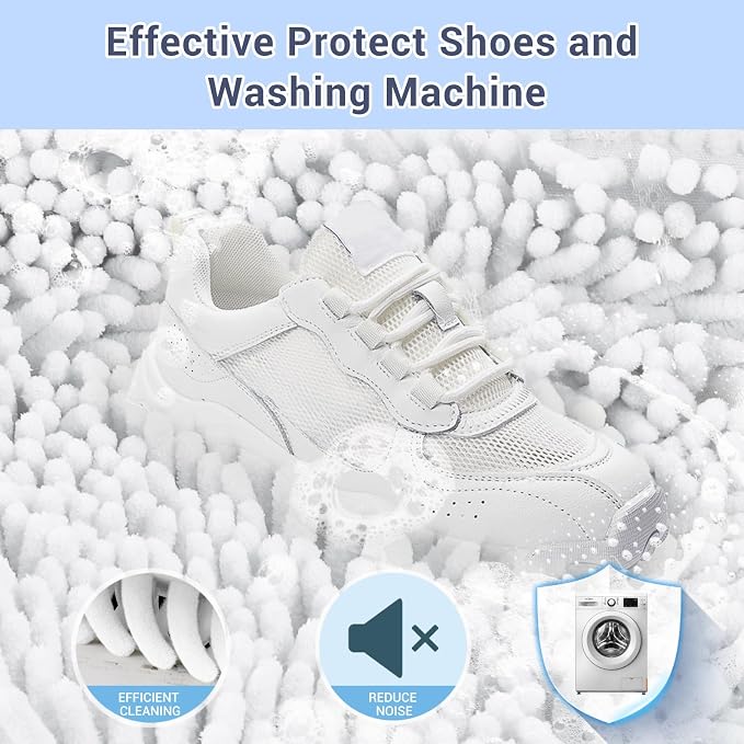 Shoe Washing Machine Bag with 2 Pockets - Image 5