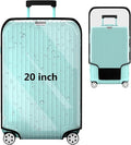 Suitcase Covers For Luggage, 20 Inch Clear PVC Luggage Covers Protector Full by YHOUSE