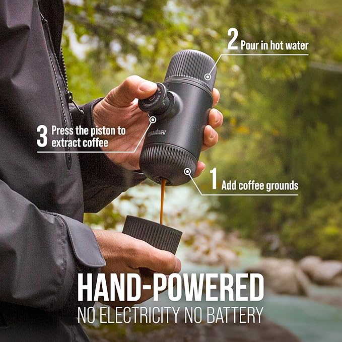 WACACO Nanopresso Portable Espresso Maker Bundled - Image 3