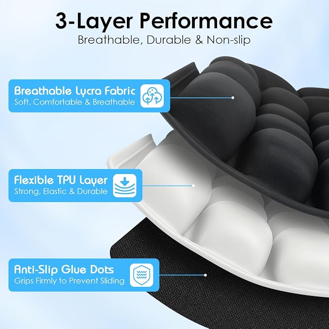 Portable Travel Cushion, Airplane Seat Cushion - Image 4