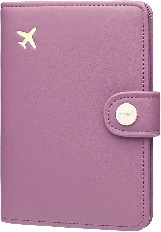 ZOPPEN Passport Holder Women, Passport Cover Travel Wallet Rfid Blocking by Zoppen