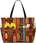 Beach Bag for Women Beach Tote Bag Waterproof Sandproof Large Bags by NLZI