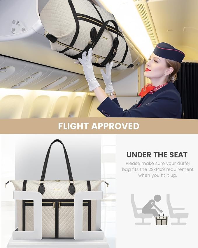 LOVEVOOK Travel Weekender 4-in-1 Duffle - Image 4