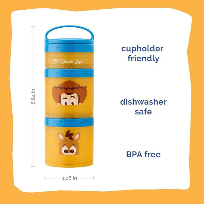 Whiskware Disney Pixar Stackable Snack Containers - Image 2