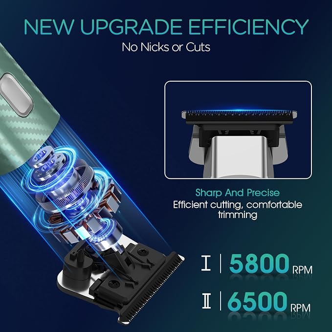 VOYOR Body Hair Trimmer for Men, Electric Razor, Versatile Groin & Body Trimmer - Image 3