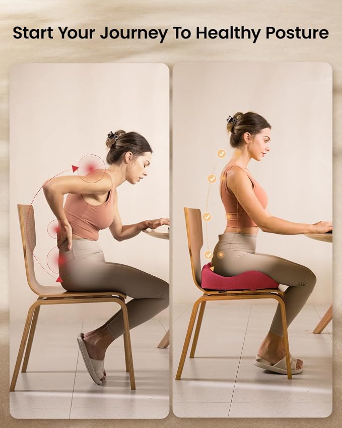 ProtoArc Seat Cushion, Office Chair Cushion - Image 8