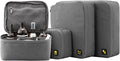 LEVEL8 4 Set Packing Cubes Travel Luggage Packing Organizers by LEVEL8