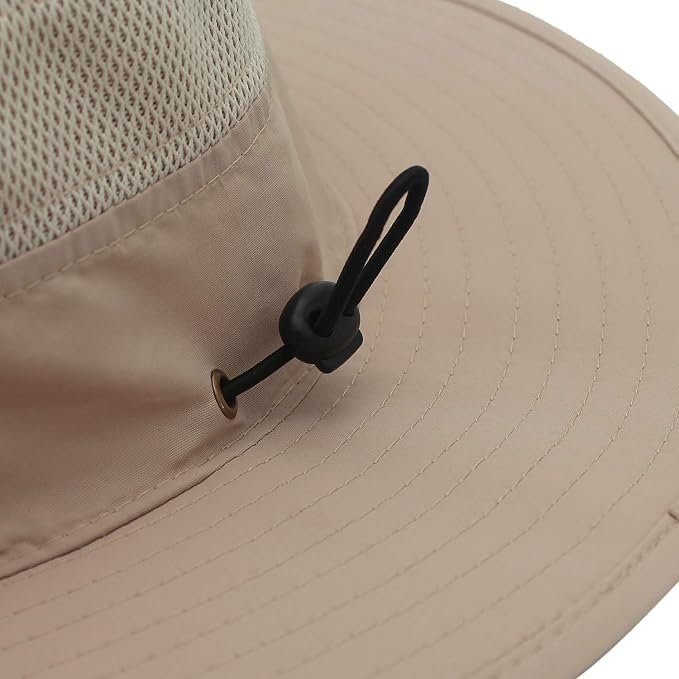 Home Prefer UPF 50+ Men's Sun Hat Wide Brim Bucket Hat UV Protection Hat - Image 6