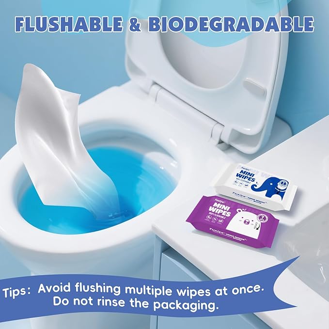 72 PackTravel Flushable Wipes - Image 6