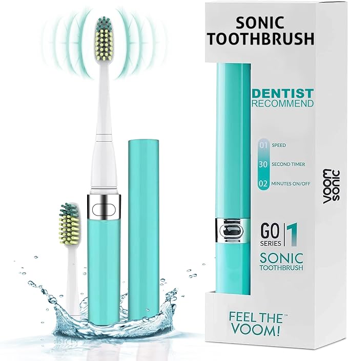 Voom Sonic Go 1 Series Travel Electric Toothbrush | Travel Toothbrushes by VoomSonic
