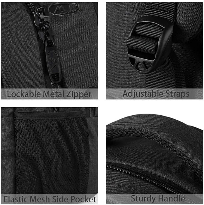 MATEIN Business Laptop Backpack, 15.6 Inch Travel Laptop Bag Rucksack - Image 4