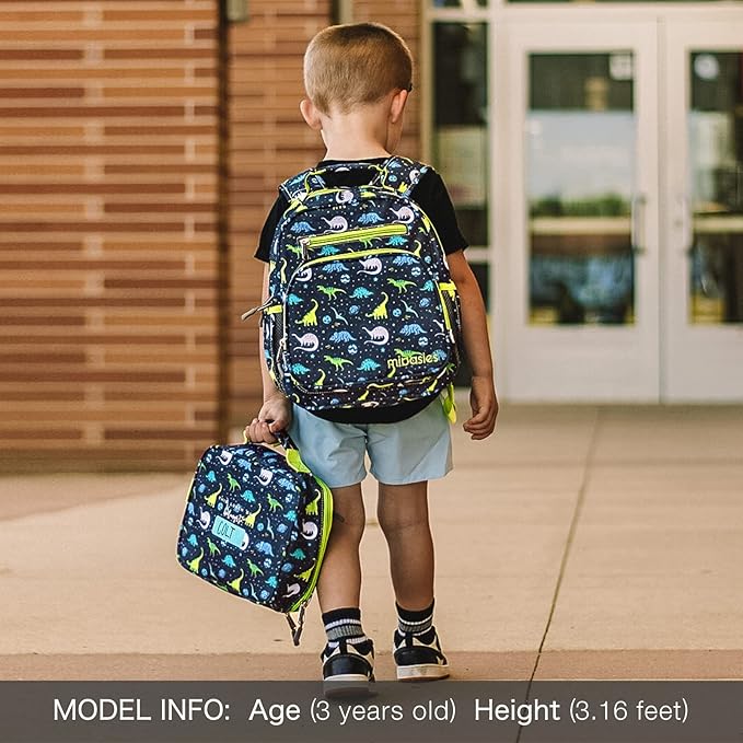 mibasies Toddler Backpack for Boys 2-4: Cute Kids Backpacks Boys - Image 2