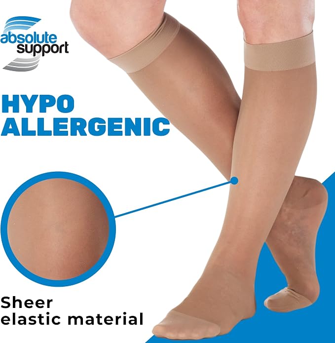 Made in USA - Sheer Compression Stockings - Image 4