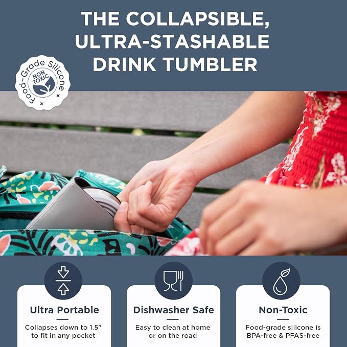 HYDAWAY 16oz Collapsible Tumbler - Image 3