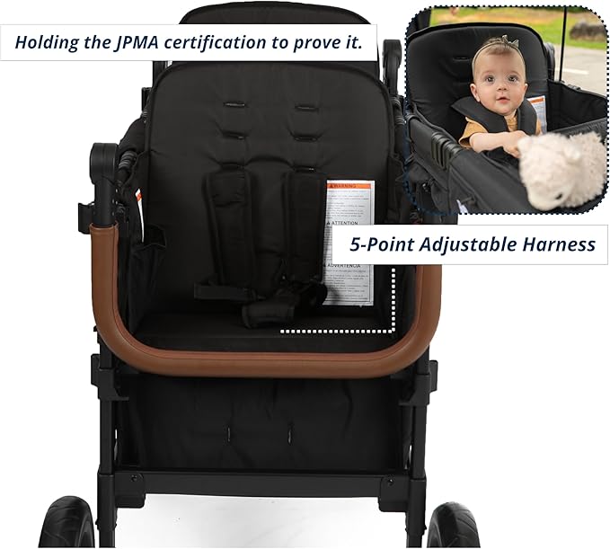 Keenz VYOO Stroller Wagon with Canopy - Image 6