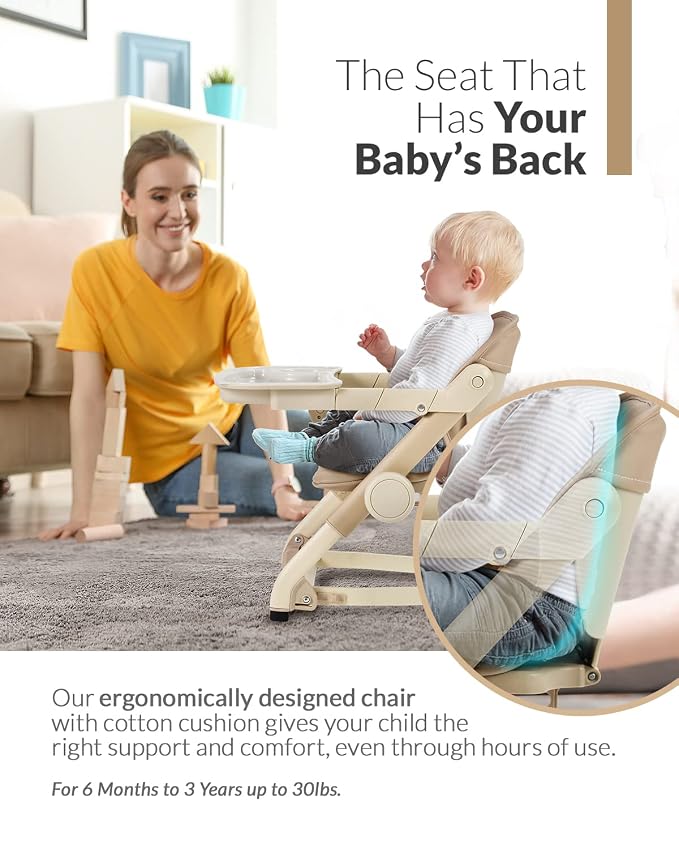 Feed Me 3-in-1 Travel High Chair Booster Seat - Image 7