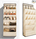 FENTEC 1 Pack Over the Door Shoe Organizers, Hanging Shoe Organizer by Fentec