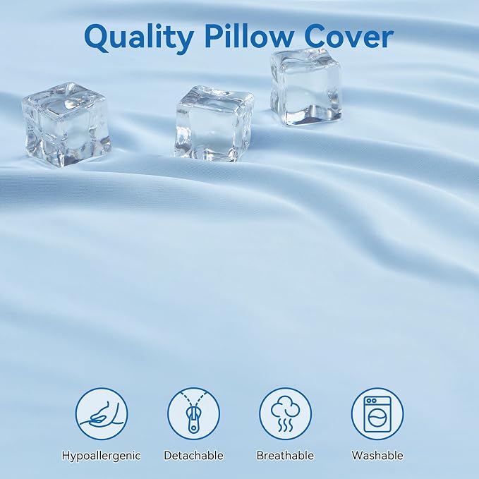 AM AEROMAX 32" King Size Contour Memory Foam Pillow, Cervical Pillow - Image 5