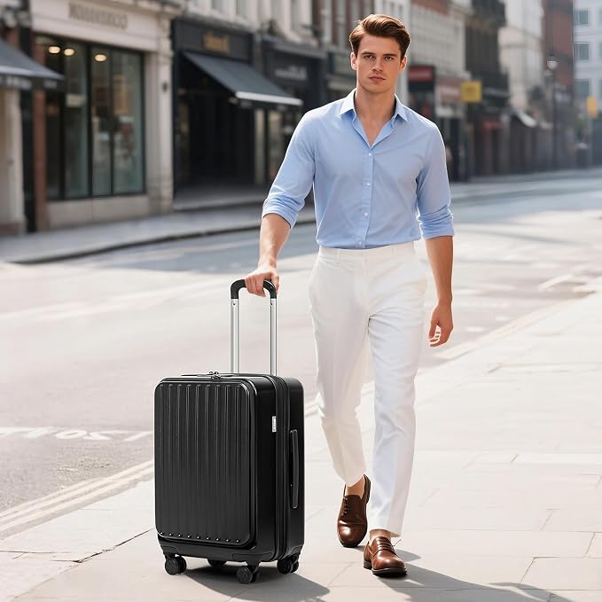 KYME 22-Inch Hardside Suitcase - Image 7