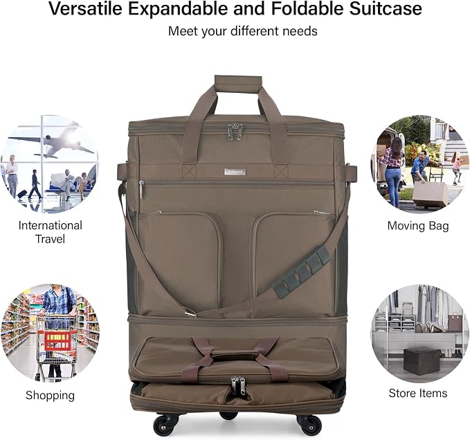 Hanke Expandable Collapsible Luggage - Image 4