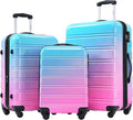 Merax Luggage Sets 3 Piece, Hardside Expandable Suitcase Set by Merax