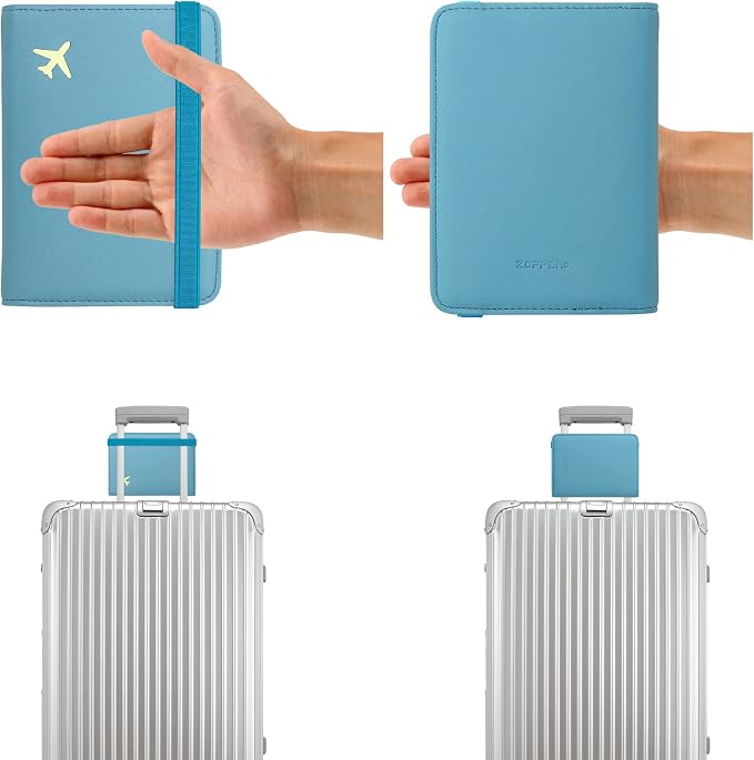 ZOPPEN Passport Holder Wallet, Passport Cover Travel Wallet Women Travel - Image 6