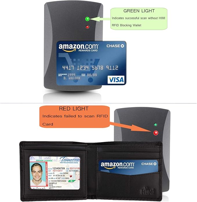 Wallet for Men-Genuine Leather RFID Blocking Bifold Stylish Wallet - Image 5