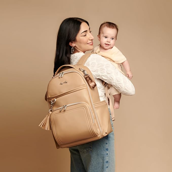 Itzy Ritzy Diaper Bag Backpack – Large Capacity Boss Plus Baby Backpack Diaper - Image 2