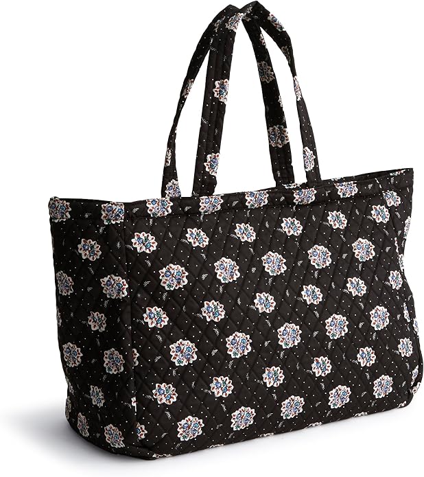 Premium Cotton Knollton Travel Tote Bag by VeraBradley