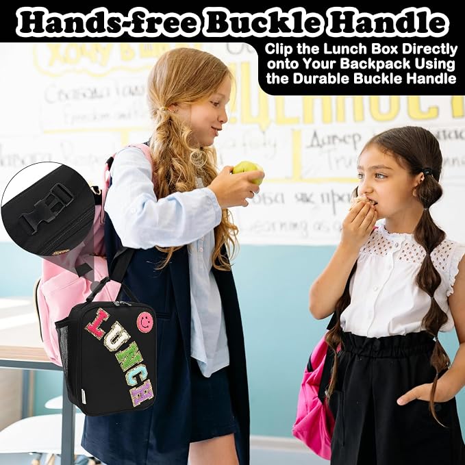 FlowFly Lunch box Insulated Soft Bag Mini Cooler Back to School Thermal Meal - Image 2