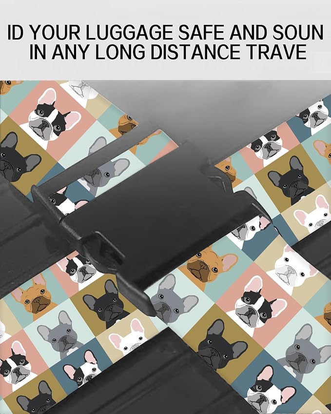 Luggage Straps for Suitcases, Adjustable Travel Belt, Durable Wide Luggage Strap - Image 4