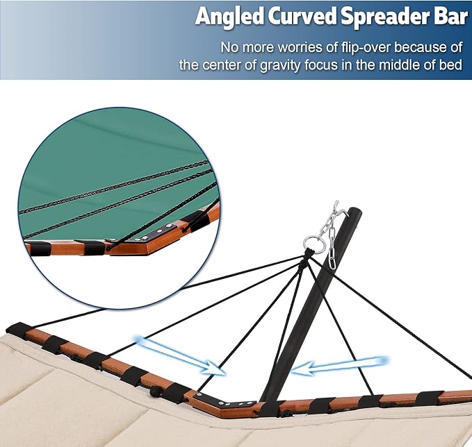 TegerDeger 12FT 2 Person Hammock - Image 4
