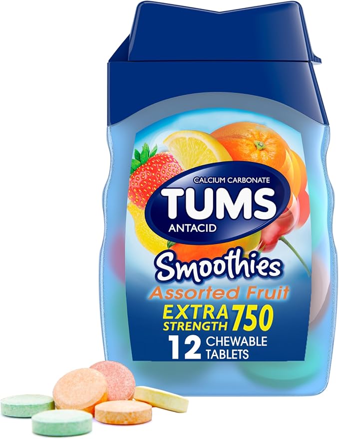 DMI 76-Piece First Aid Kit and TUMS 12 Count Smoothies Extra Strength 750mg - Image 5